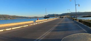 Bridge to Lefkada Island