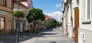 One of the streets in Wadowice
