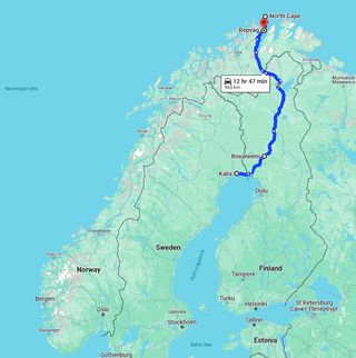 Travel map
