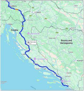 Travel map