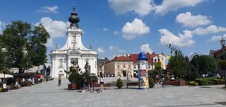 The cathedral on the square