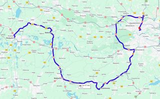 Travel map
