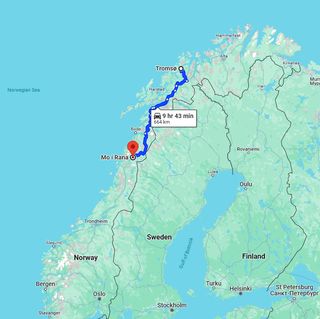 Travel map