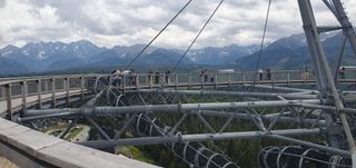 Magnificent view of the Tatras