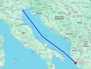 Ferry Route