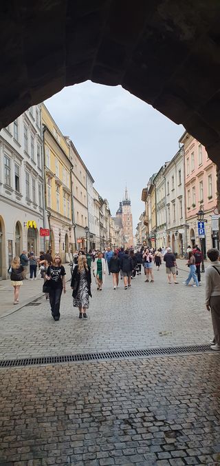 The gate into the old town