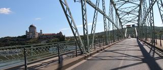 Entering Hungary at Esztergom