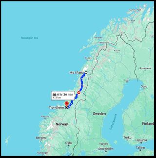 Travel map