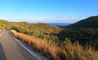 Towards the end of the first (western) Peloponnese finger