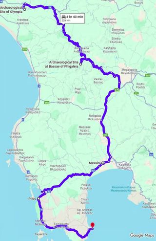 Travel map