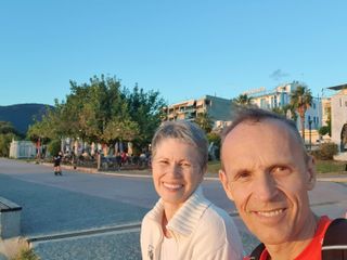 Enjoying late afternoon walk in Igoumenitsa