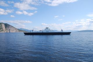 Ferries are part of commute in Norway