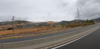 Agricultural land in the northern Greece