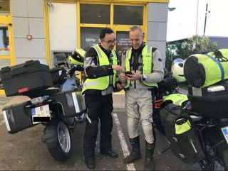 Meeting a Greek at the gas station