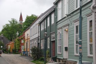 Street in the old part of the city