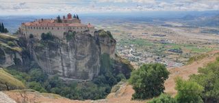 Amazing architecture on rock formation