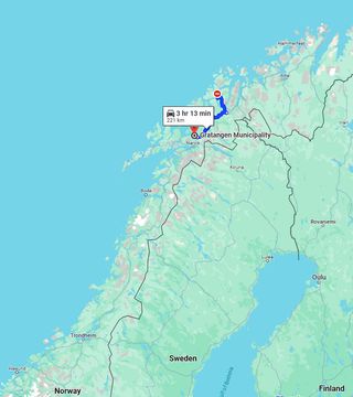 Travel map