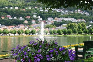 Nice view of the fountain