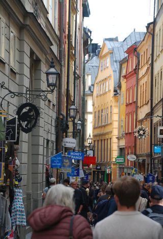 Tiny street in the old town