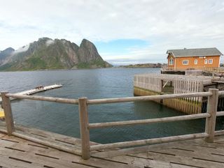 Stop at on of the Reine restaurants