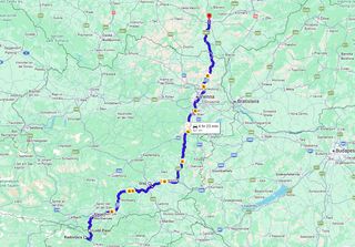 Travel map