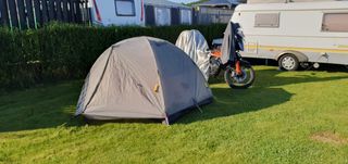 Camping in Saksild camp