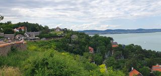 Lakeside view of Tihany