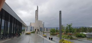 The Northern Lights Cathedral in Alta