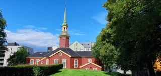 A beautiful wooden church