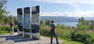 The Narvik battle monument