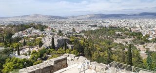Athens stretch to as far as the eyes can see