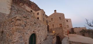 Exploring the streets of the old Monemvasia