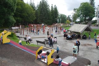 Playground on the hill