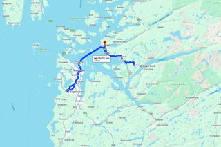 Travel map