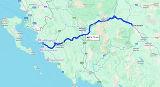 Travel map