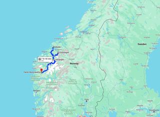 Travel map