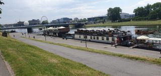 Along the Wisla river