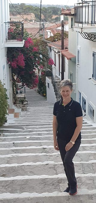 A street of stairs
