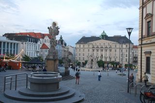 One of the squares in the Old Town