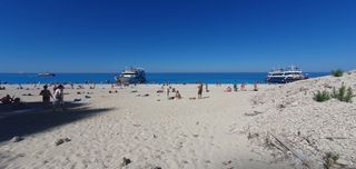 Stop at Egremni Beach