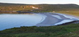 A lovely view of a bay