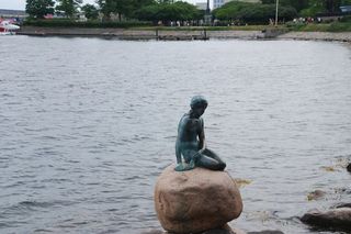 The famous Mermaid statue