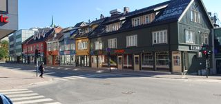 Old but well maintained houses