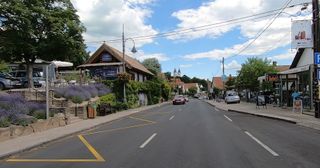 Tihany main street