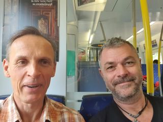 Meeting Christoper, a fellow biker