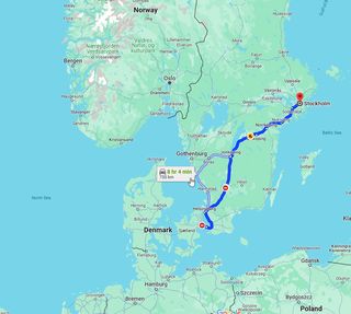 Travel map