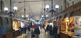 Market next to the main square
