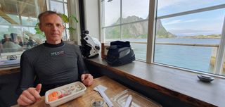 Sushi meal in Reine