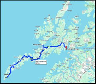 Travel map