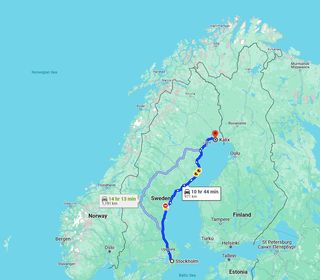 Travel map